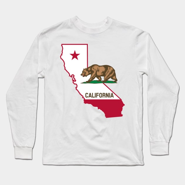 California Long Sleeve T-Shirt by skycloudpics